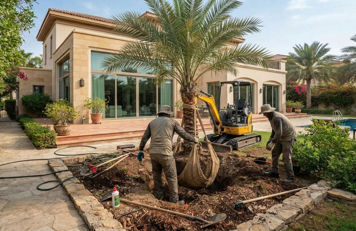 Installation of Trees Dubai